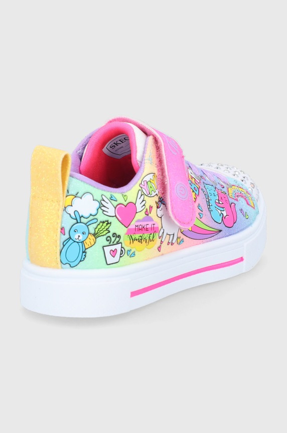 Lány Skechers gyerek cipő 314786L.PPYY többszínű
