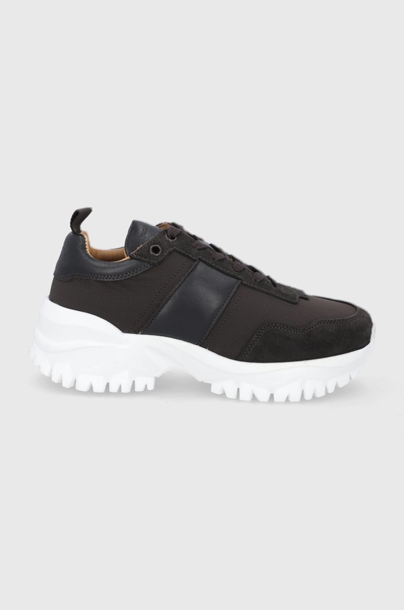 Tiger Of Sweden Buty tekstylny brązowy S68865001.T4Z