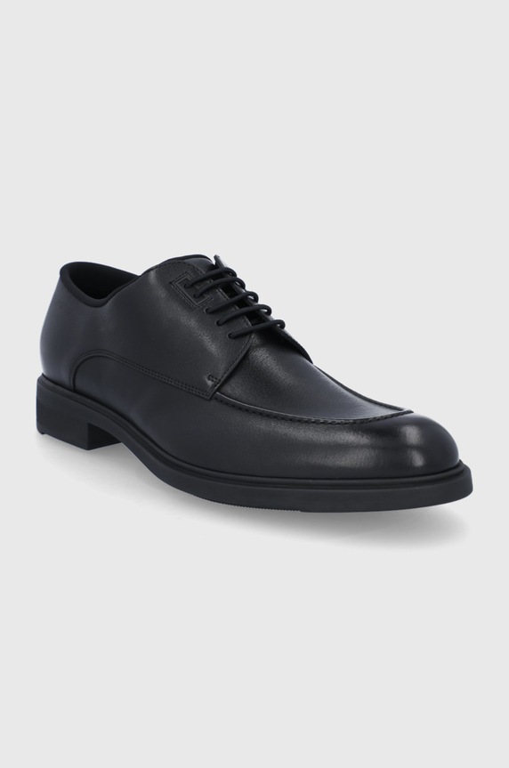 BOSS Półbuty skórzane Firstclass 50462264.001 50462264.001 czarny SS22