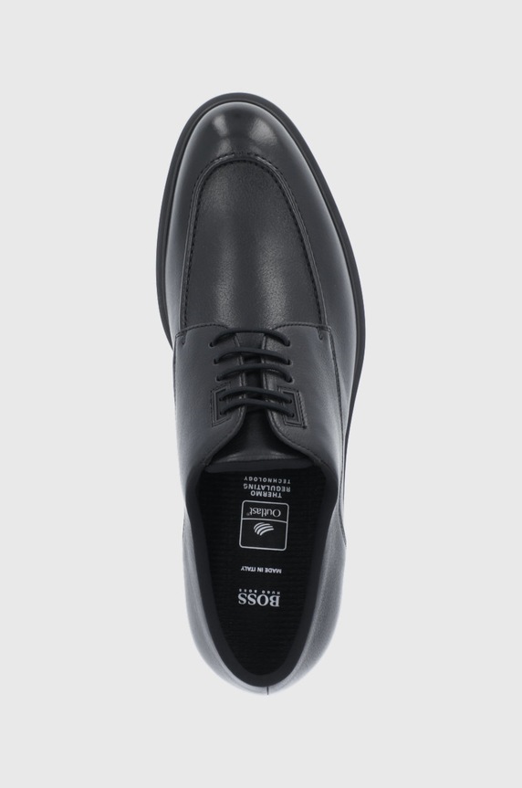 BOSS Półbuty skórzane Firstclass 50462264.001 czarny 50462264.001
