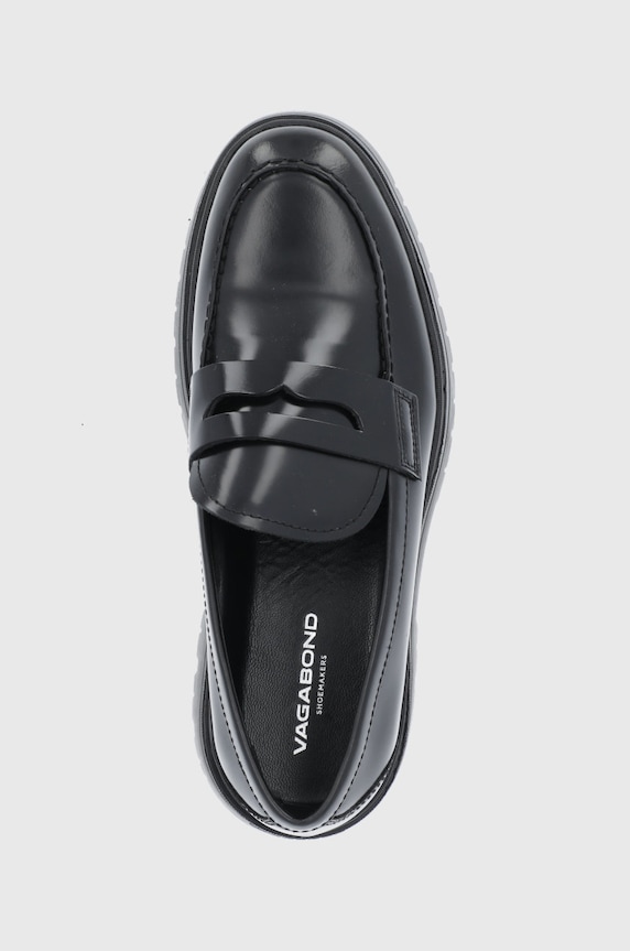 Kožené mokasíny Vagabond Shoemakers James čierna 508060420