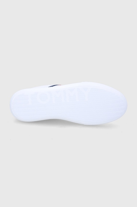 Tommy Hilfiger Buty skórzane FM0FM03904YBR biały