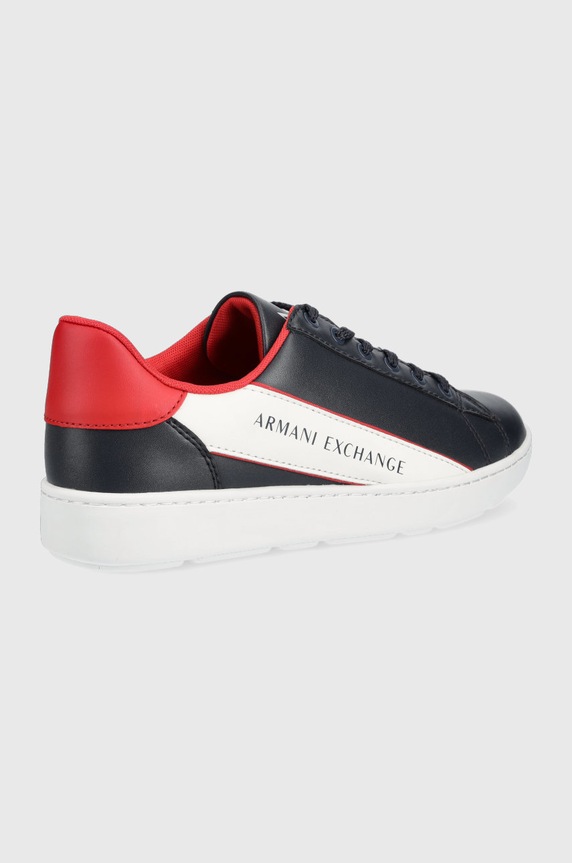 Armani Exchange sneakersy XUX082.XV262.K732 XUX082.XV262.K732 granatowy SS22