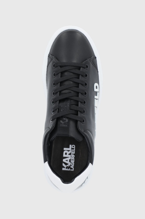 Karl Lagerfeld - Δερμάτινα παπούτσιαMAXI KUP μαύρο KL52225.001