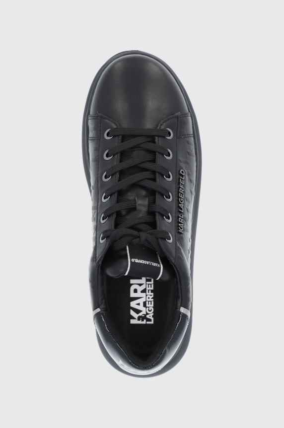 Karl Lagerfeld buty skórzane KAPRI MENS KL52549.00X czarny KL52549.00X