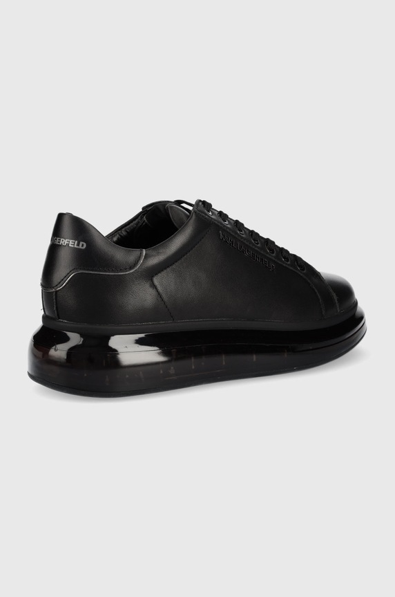 Karl Lagerfeld bőr sportcipő Kapri Kushion KL52625.00X fekete SS22