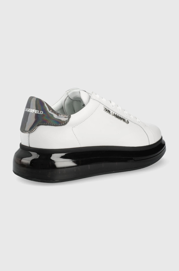 Karl Lagerfeld bőr cipő Kapri Kushion KL52625.010 fehér SS22