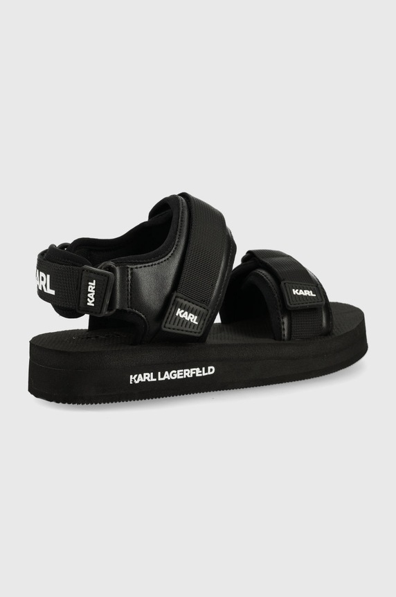 Karl Lagerfeld sandale Atlantik KL70510.40X negru SS22