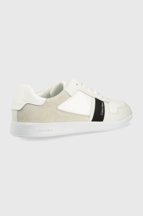 Tenisice Calvin Klein LOW TOP LACE UP MIX HM0HM00491.01S bijela SS23