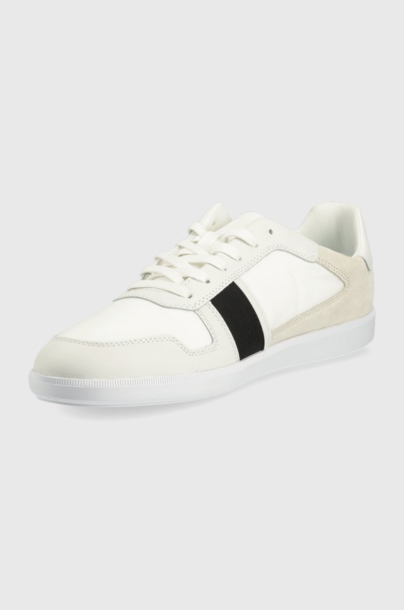 Obuća Tenisice Calvin Klein LOW TOP LACE UP MIX HM0HM00491.01S bijela
