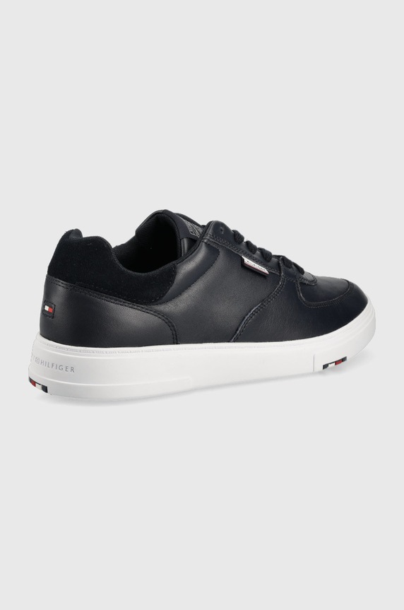 Tommy Hilfiger sneakersy skórzane FM0FM04017.DW5 granatowy SS22