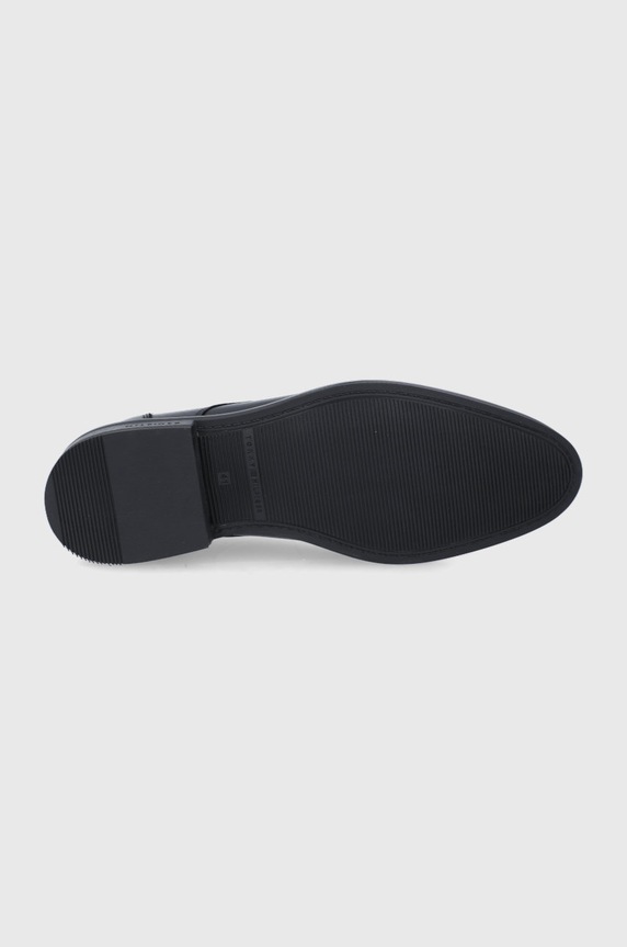 Kožené polobotky Tommy Hilfiger FM0FM03952.BDS černá