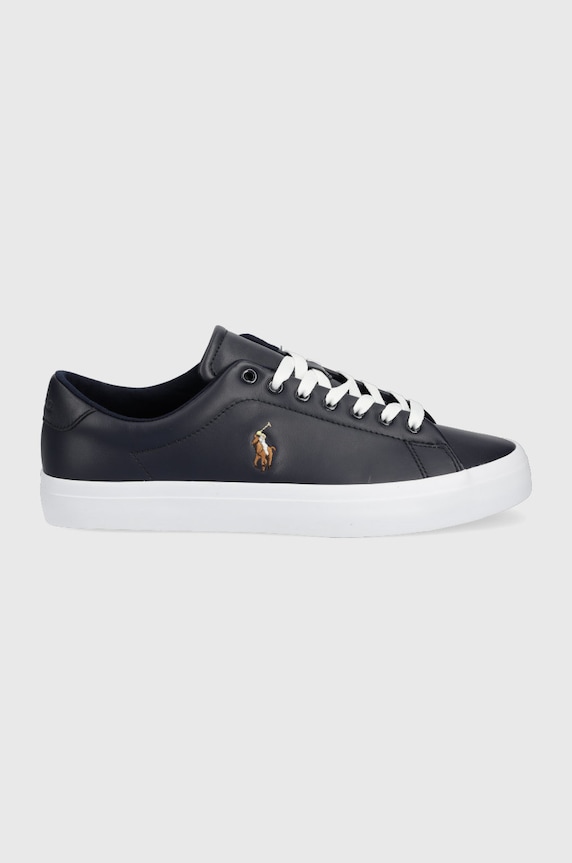 Tenisky Polo Ralph Lauren Longwood přírodní kůže námořnická modř 816861060001.400