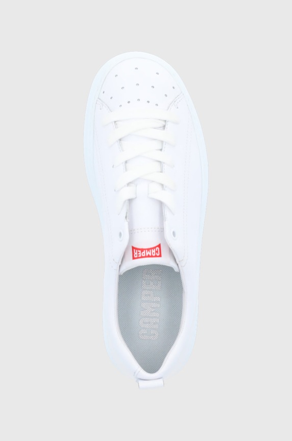 Δερμάτινα παπούτσια Camper Runner Four λευκό K100226.047