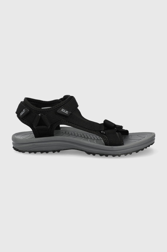 Jack Wolfskin sandały Wave Breaker Planet friendly czarny 4052011.6000