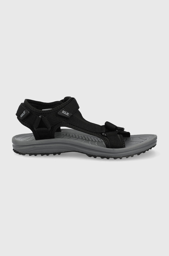 Jack Wolfskin sandały Wave Breaker Planet friendly czarny 4052011.6000