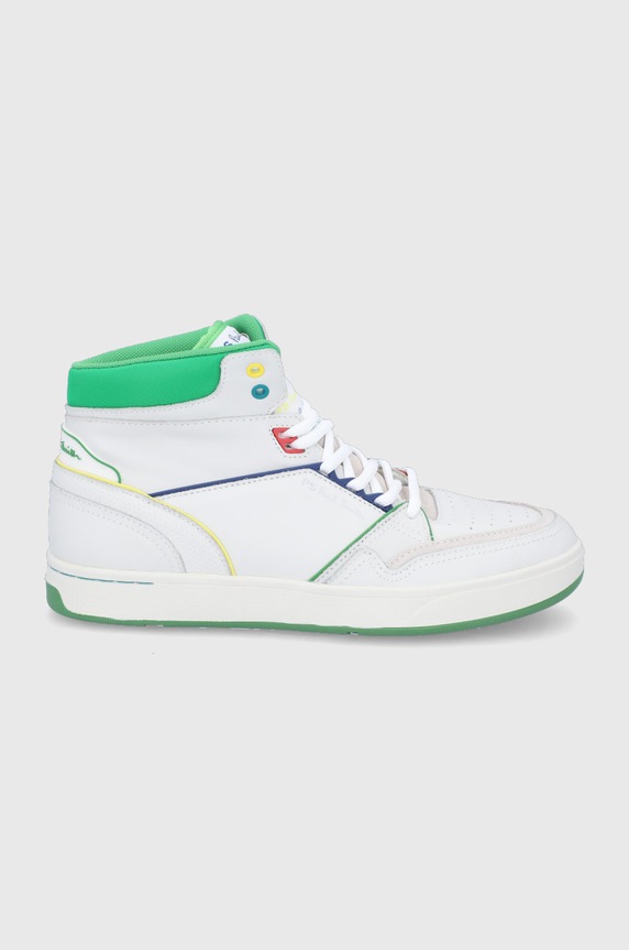 PS Paul Smith buty skórzane Lopes szary M2S.LOP04.HLEA.92