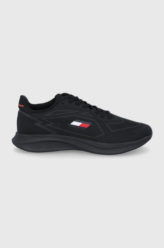 Topánky Tommy Sport tréning čierna FD0FD00034