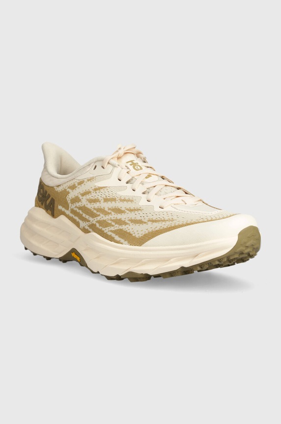 Tenisice za trčanje Hoka One Speedgoat 5 1123157 bež SS25