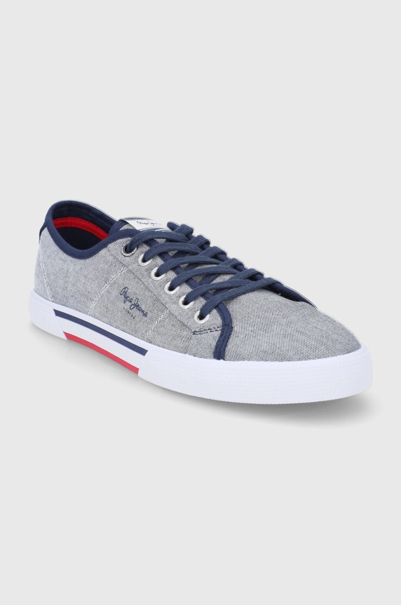 Pepe Jeans sportcipő Brady Men Chambray PMS30817.564 szürke SS22