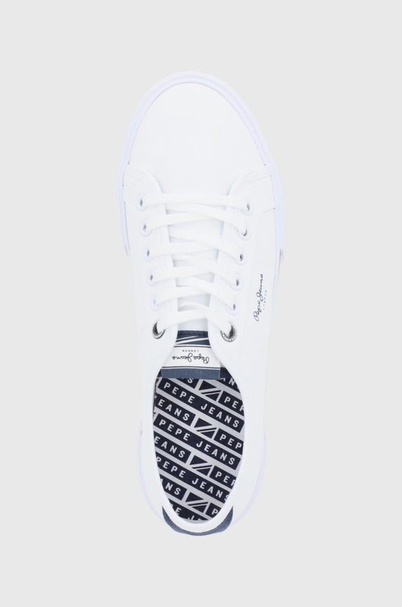 Pepe Jeans tenisi Brady Men Basic alb PMS30816.800