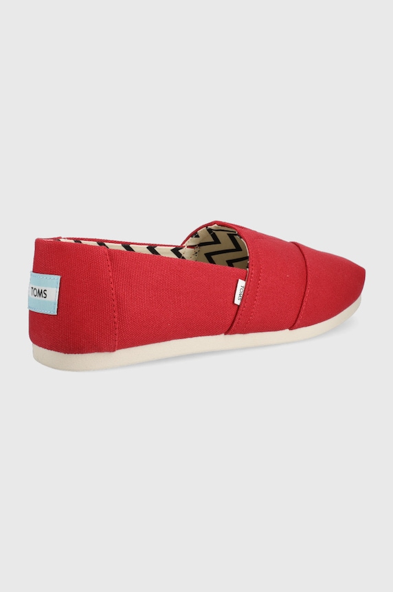 Эспадрильи Toms Alpargata 10017665 красный SS25