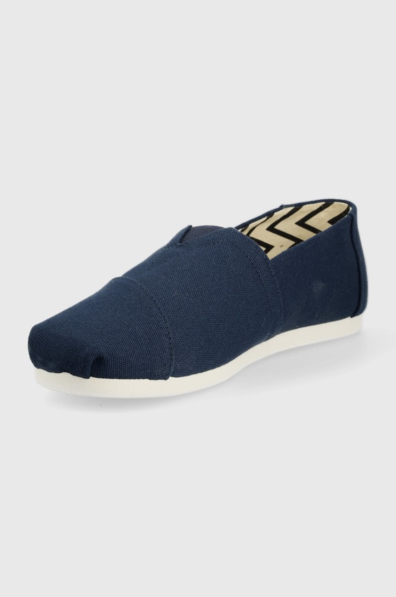 Obuwie Toms espadryle Alpargata 10017660 granatowy