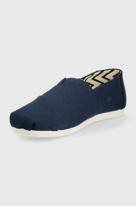 Obuwie Toms espadryle Alpargata 10017660 granatowy