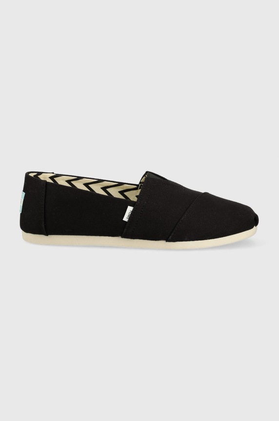 Toms espadrillas Alpargata Planet friendly nero 10017676
