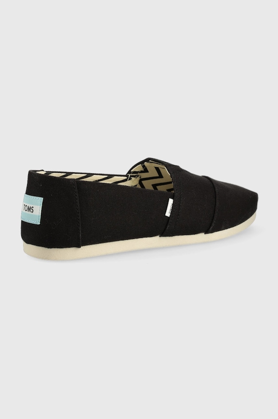 Toms espadrillas Alpargata 10017676 nero SS25
