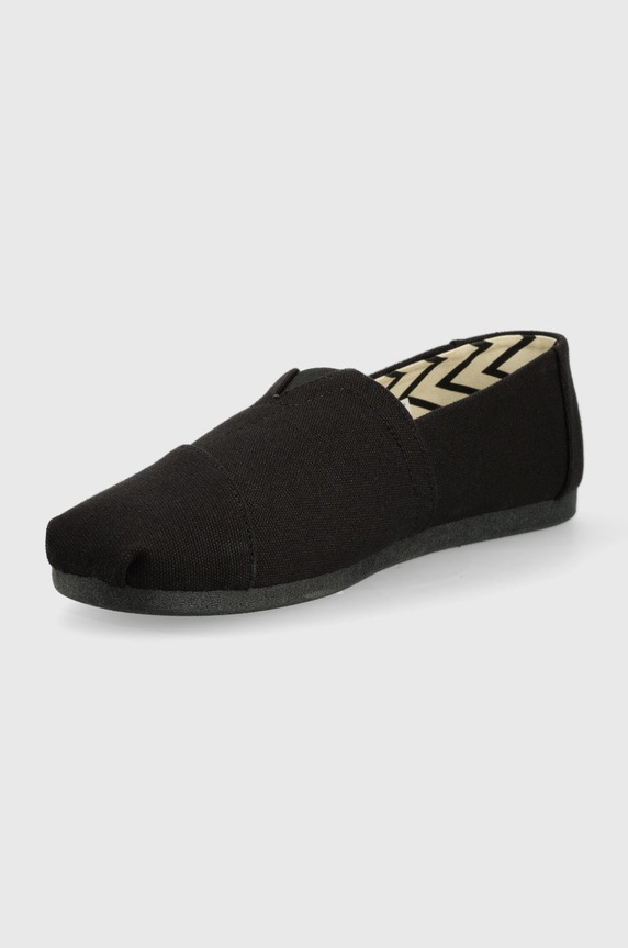 Obuwie Toms espadryle Alpargata 10017670 czarny