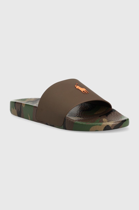 Polo Ralph Lauren klapki Polo Slide 809860988001.300 zielony SS23