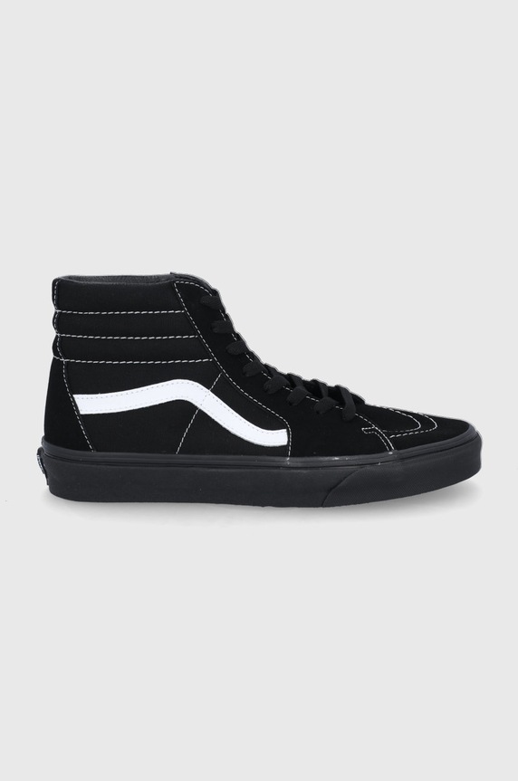 Vans teniși Ua Sk8-hi piele întoarsă negru VN0A32QG5WU1