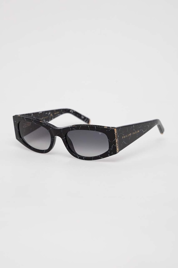 Philipp Plein ochelari de soare SPP025S.550869 negru AA00