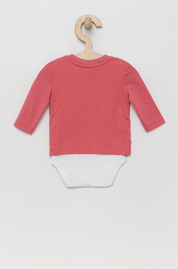Tommy Hilfiger body niemowlęce KN0KN01408.PPYY różowy SS22