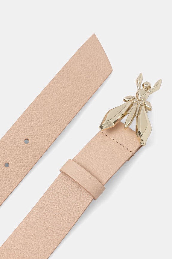 Patrizia Pepe pasek damski skórzany CW0471.L001 beżowy AA00