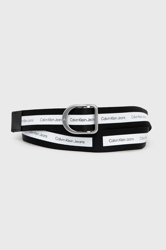 Opasok Calvin Klein Jeans čierna K60K609321.PPYY