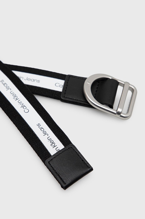 Opasok Calvin Klein Jeans K60K609321.PPYY čierna SS22