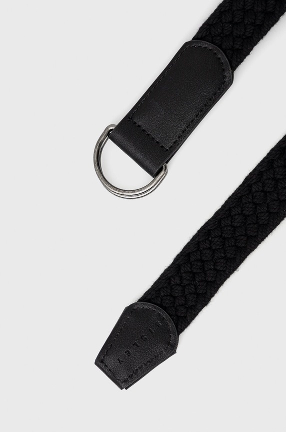 Sisley pasek 67LZSL00A.700 czarny SS22