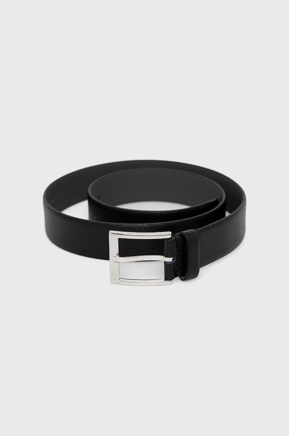 BOSS curea de piele negru 50471181