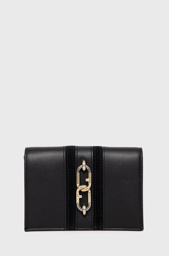 Furla Portfel skórzany Sirena skóra licowa czarny WP00135.AX0790.O6000