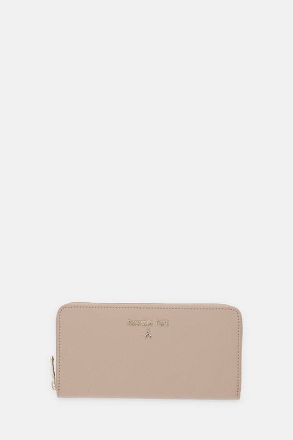 Patrizia Pepe portofel de piele piele bej CQ4879.L001