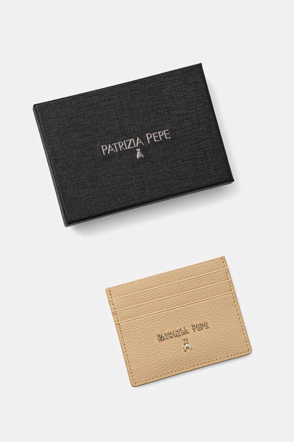 Dodaci Kožni etui za kartice Patrizia Pepe CQ7001.L001 bež