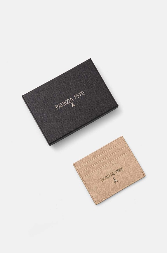 Dodaci Kožni etui za kartice Patrizia Pepe CQ7001.L001 bež