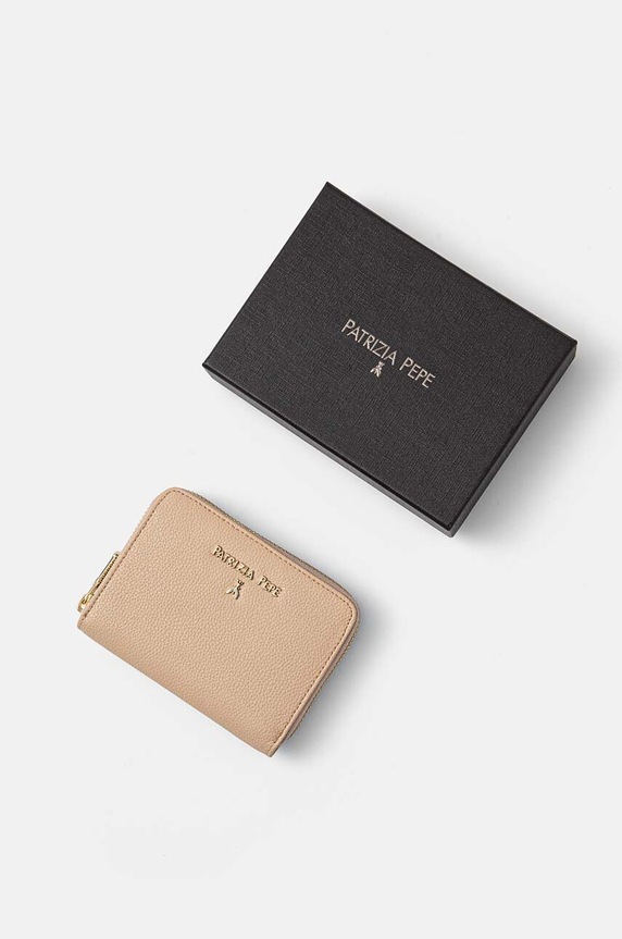 Dodaci Kožni novčanik Patrizia Pepe CQ8512.L001 bež