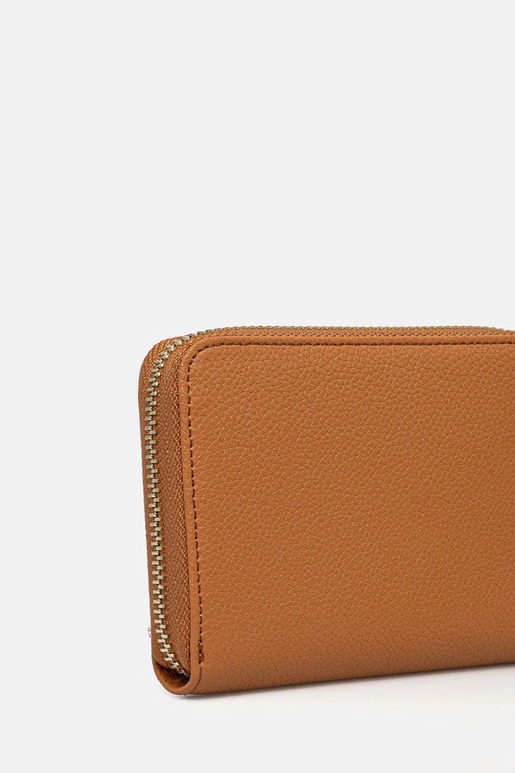 Δερμάτινο πορτοφόλι Patrizia Pepe CQ8512.L001 καφέ AA00