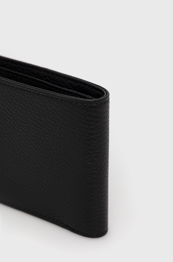 Peňaženka a kožený obal na karty Emporio Armani Y4R378.Y068E čierna SS22
