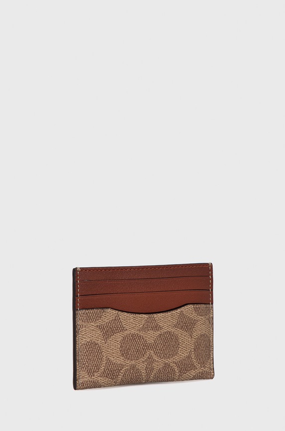 Coach kártyatartó bőr 936 barna AA00