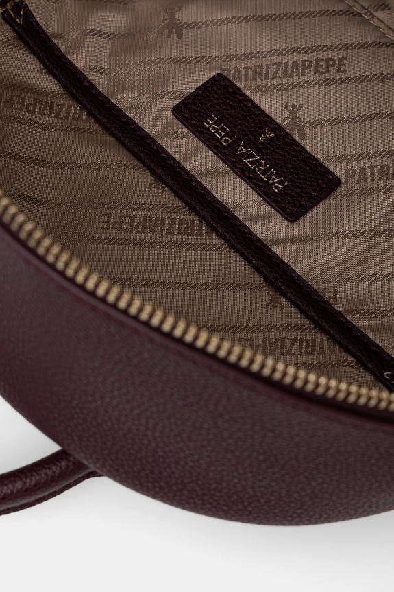 Patrizia Pepe zaino in pelle CB0056.L001 granata