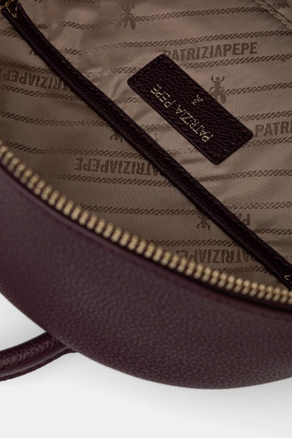 Patrizia Pepe zaino in pelle CB0056.L001 granata